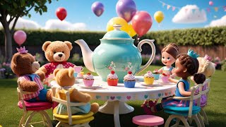 🎵 I’m a Little Teapot: The Adorable Nursery Rhyme Kids Can’t Get Enough Of! ☕️✨