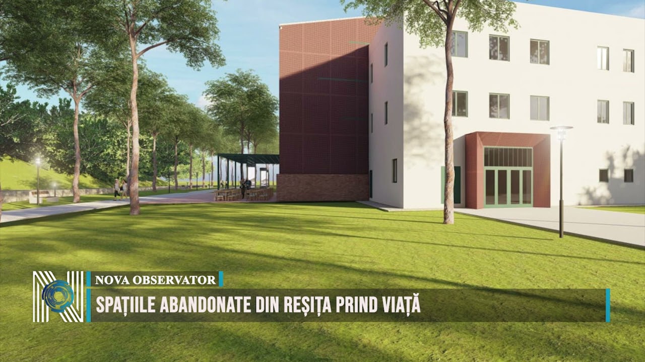 Spațiile abandonate din Reșița prind viață