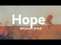 Hope - Beckah Shae (lyric video)