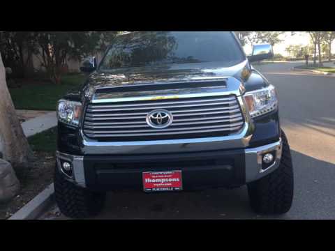 2016 Tundra 6" Lift 35" Tires 22" x 12" wheels
