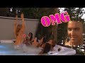 WWE Divas bathe fully nude in hot tub Total Divas