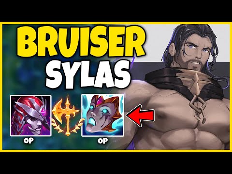 RANK 1 SYLAS SHREDS TANKS! INSANE DAMAGE -League of Legends