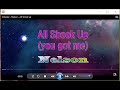 You Got Me All Shook Up - Nelson  (karaoke)