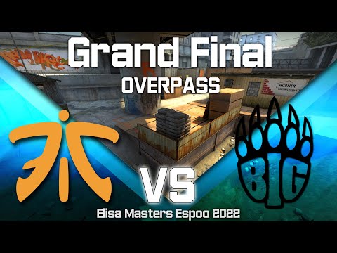 BIG vs fnatic | Grand Final - OVERPASS (map 2) - Elisa Masters Espoo 2022 CSGO  HIGHLIGHTS