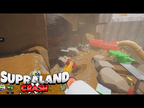 Supraland Crash Find 105 Scrap and 65 bones to complete the rocket