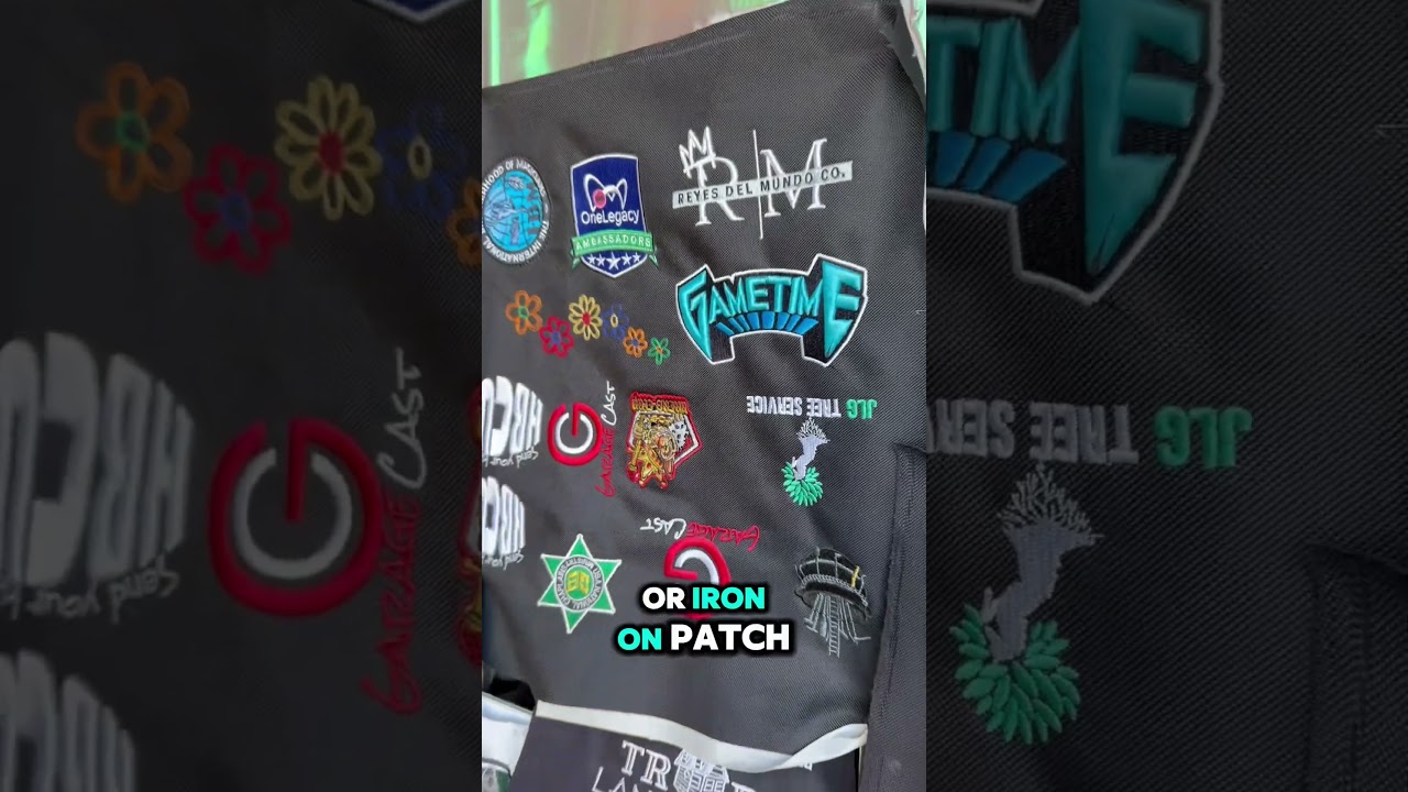 This is a great spot to get #custom #embroidery #patches in #losangeles with no minimum!