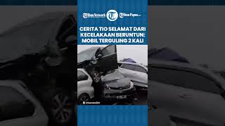 Cerita Detik-detik Mencekam Kecelakaan Beruntun Tol Cipularang, Mobil Terguling hingga Ringsek