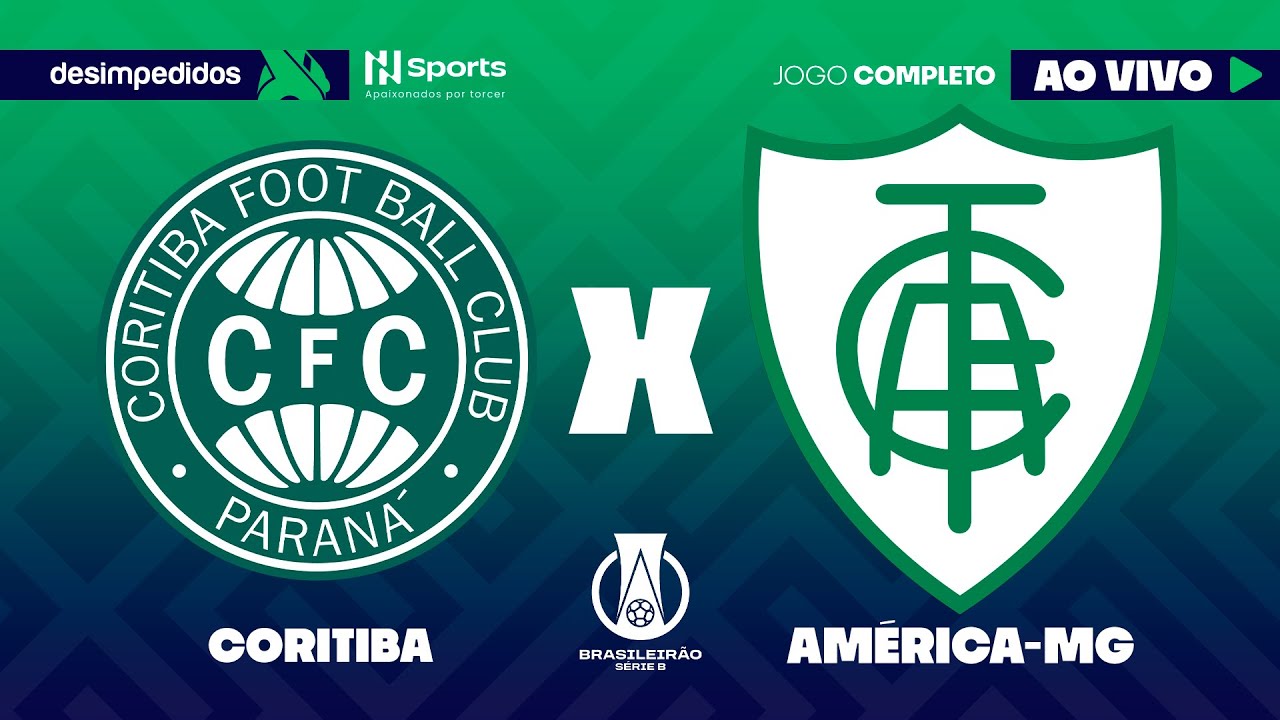 🔴 CORITIBA X AMÉRICA-MG | AO VIVO E COM IMAGENS | BRASILEIRÃO SÉRIE B 2025