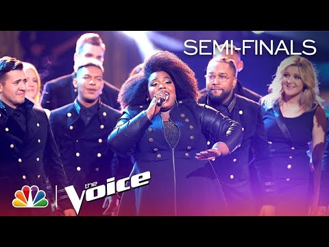 The Voice 2018 Live Semi-Final - Kymberli Joye: "Never Alone"
