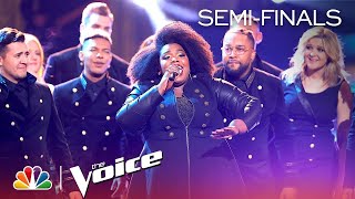The Voice 2018 Live Semi-Final - Kymberli Joye: "Never Alone"