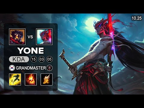 Chovy Yone Mid vs Viktor - KR Grandmaster Patch 10.25
