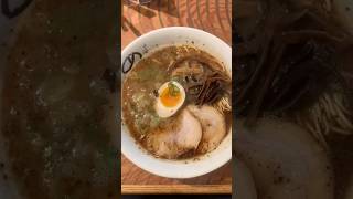 【めん虎】熊ラーメンを啜る🍜 #ラーメン#ramen#Japanesefood#静岡グルメ#黒マー油