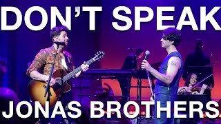 Don&#39;t Speak Jonas Brothers Live on Broadway Full Song | March 16 2023 | Lines Vines and Trying Times