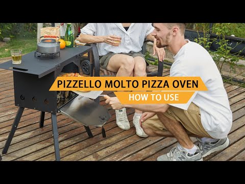 Pizzello Molto - Outdoor Portable Wood Fired Pizza Oven