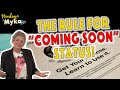 The Rule For Coming Soon Status!