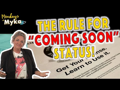 The Rule For Coming Soon Status!