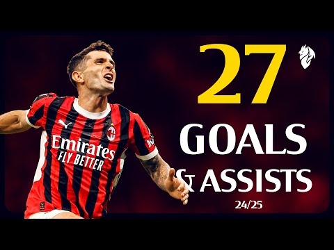 Christian Pulisic | Goal & Assist Collection | 2024/25