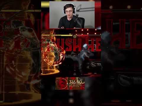 This Sub Zero combo really did 61% DAMAGE 🧊💀