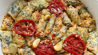 כרוב ממולא צמחוני שלא תרצו להפסיק לאכול