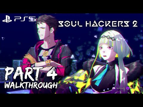[Walkthrough Part 4] Soul Hackers 2 (Japanese Voice) PS5 No Commentary