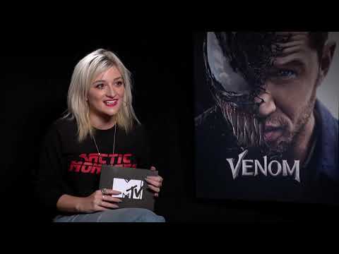 Tom Hardy & Riz Ahmed Quick Question & Talk Avengers Crossover   Venom