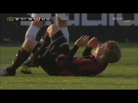 Robin Simovic dominerar i nickduell [Redigerad] BP - HIF 2013