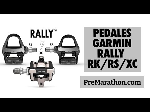 Garmin Rally RK RS XC: potenciómetros de pedal para carretera y MTB.