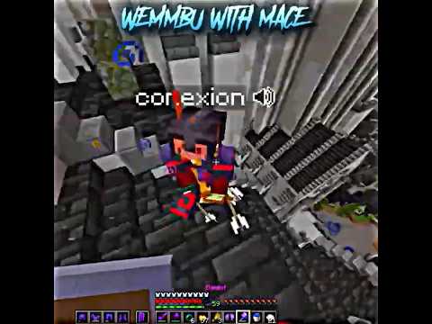 Don’t Give Wemmbu a Mace 🗿💀| Sharpness vs Wemmbu | #minecraft #pvp #edit #shorts