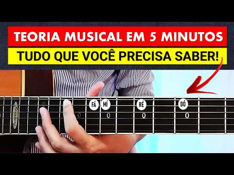 Teoria Musical em 5 Minutos – Tudo Que Você Precisa Saber!