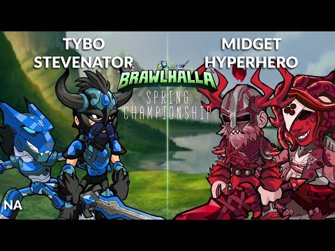 Tybo & Stevenator vs Midget & HyperHero - NA 2v2 Top 8 - Spring Championship