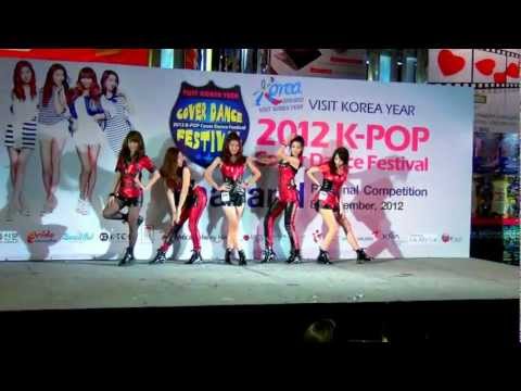 "Crystal Quartz" cover Kara @ งาน "2012 K-POP Cover Dance Festival"