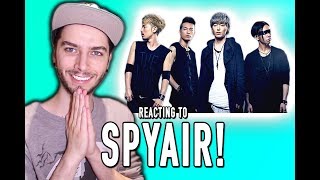 REACTING TO SPYAIR!!!