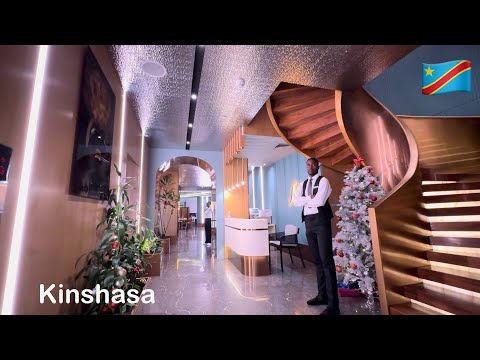 Tour complet de SICILIA dans River Towers à Kinshasa, un restaurant de luxe avec vue sur la ville