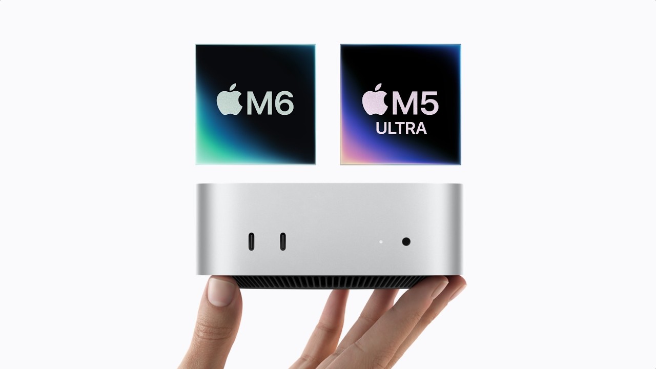 Все о новых Mac mini на М6 и М5 Pro и Mac Studio на M5 Ultra и M5 Max 2026