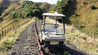 preview picture of video 'Part 2 - High speed SOL line with Forgotten World Adventures - Whangamomona to Stratford'