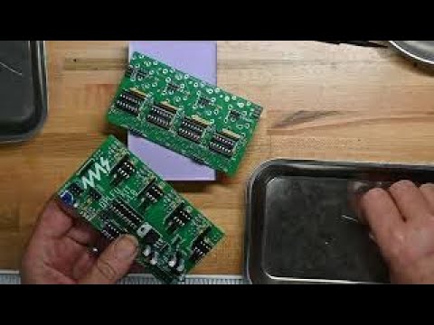 C.K. builds a Quad Pingable LFO from 4MS eurorack kit