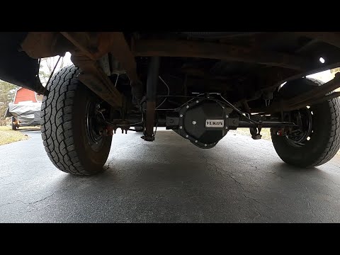 Silverado 2500 10.5 14 Bolt Full Floater 1 ton Axle Swap