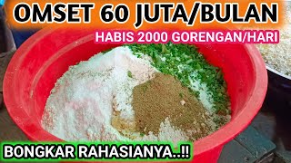 Download lagu LENGKAP,JELAS SAMPAI TAKARAN!! CARA MEMBUAT ADONAN GORENGAN OMSET 60JUTA/BLN HABIS 2000GORENGAN/HARI mp3 Download lagu LENGKAP,JELAS SAMPAI TAKARAN!! CARA MEMBUAT ADONAN GORENGAN OMSET 60JUTA/BLN HABIS 2000GORENGAN/HARI mp3