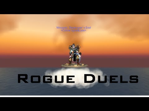 WoW Rogue PvP! Duels MoP LvL 90!