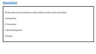 CUI documents must be reviewed according to which procedures before destruction