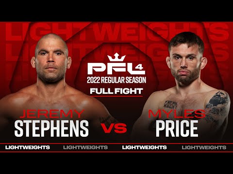 Jeremy Stephens vs Myles Price full fight