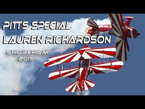 Lauren Richardson Airshows : Pitts s 1S Special Fantastic aerobatics HD HQ