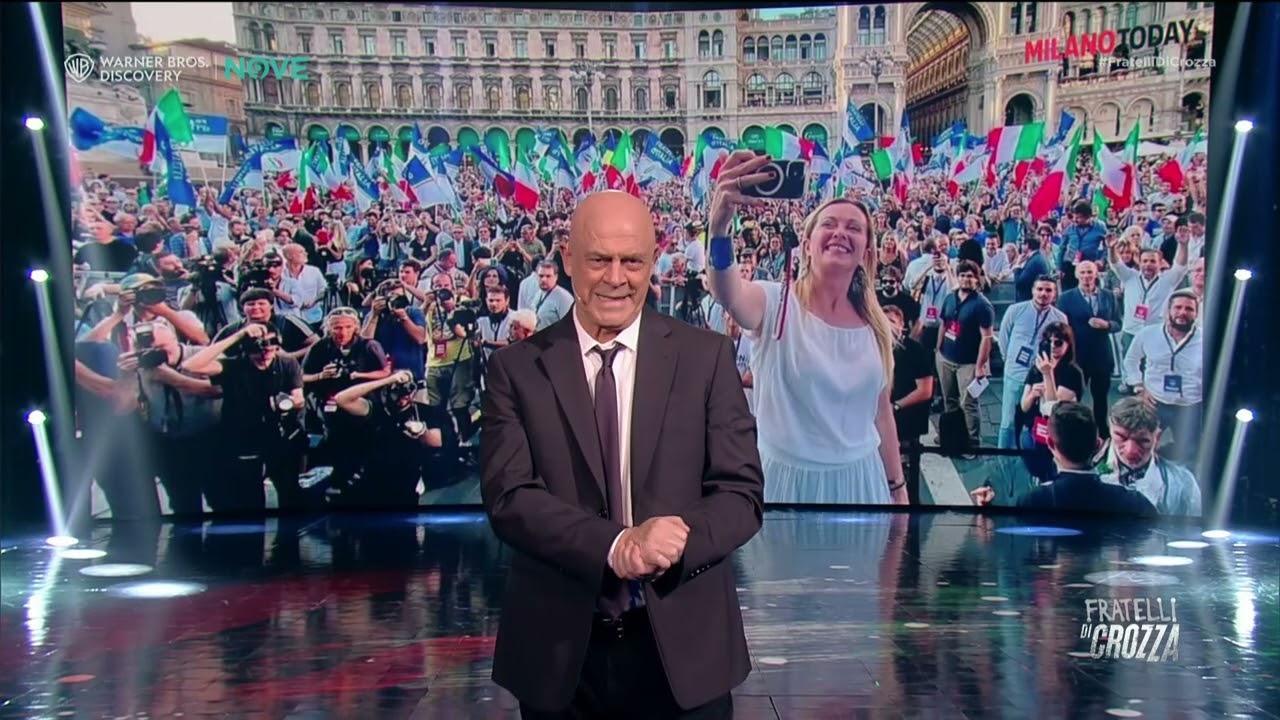Crozza "Altro che Garofani, la Meloni è inarrestabile" | Fratelli di Crozza