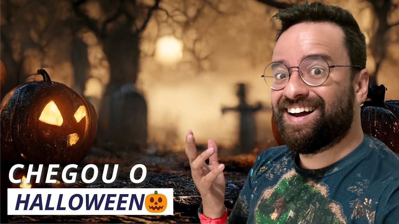 🎃Finalmente o Halloween chegou no Brasil!