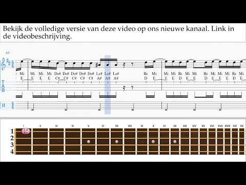 Ukulele Leren Spelen Melodie KAROL G, Shakira - TQG Tablatura um-a-n799 voorvertoningen