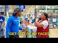 Angry Lady Threatens Me