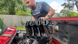 Hummer H2 / GM 6.0 / Knock Sensor Replacement Intake Manifold Removal
