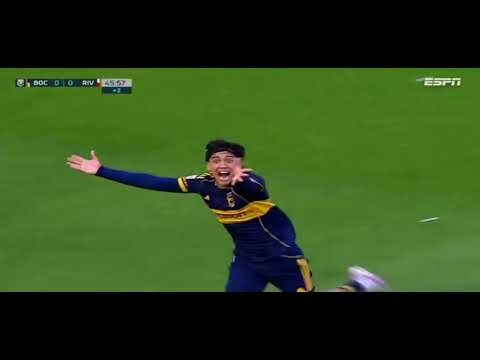 GOL DE CHANGO ZEBALLOS • BOCA VS RIVER 1-0 | LIGA ARGENTINA CLAUSURA 2025