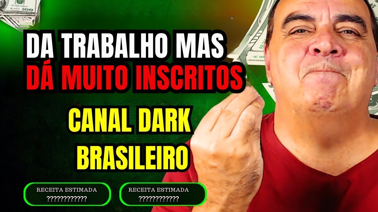 COMO CRIAR CANAL DARK MILIONÁRIO  com NICHO ETERNO em PORTUGUÊS ou INGLÊS!!!!!