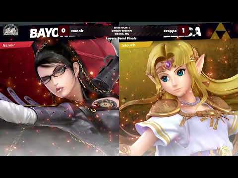 Frappe (Zelda) vs Nanoir (Bayonetta) Bar Fight 9.1.2022